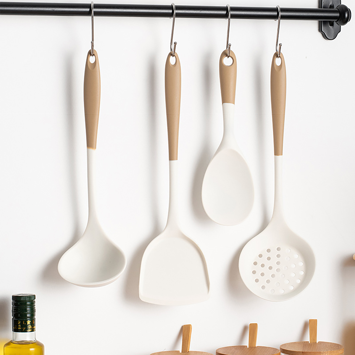 4 Stuks Siliconen Keukengerei  - Home Cooking Cookbook recensie en prijs