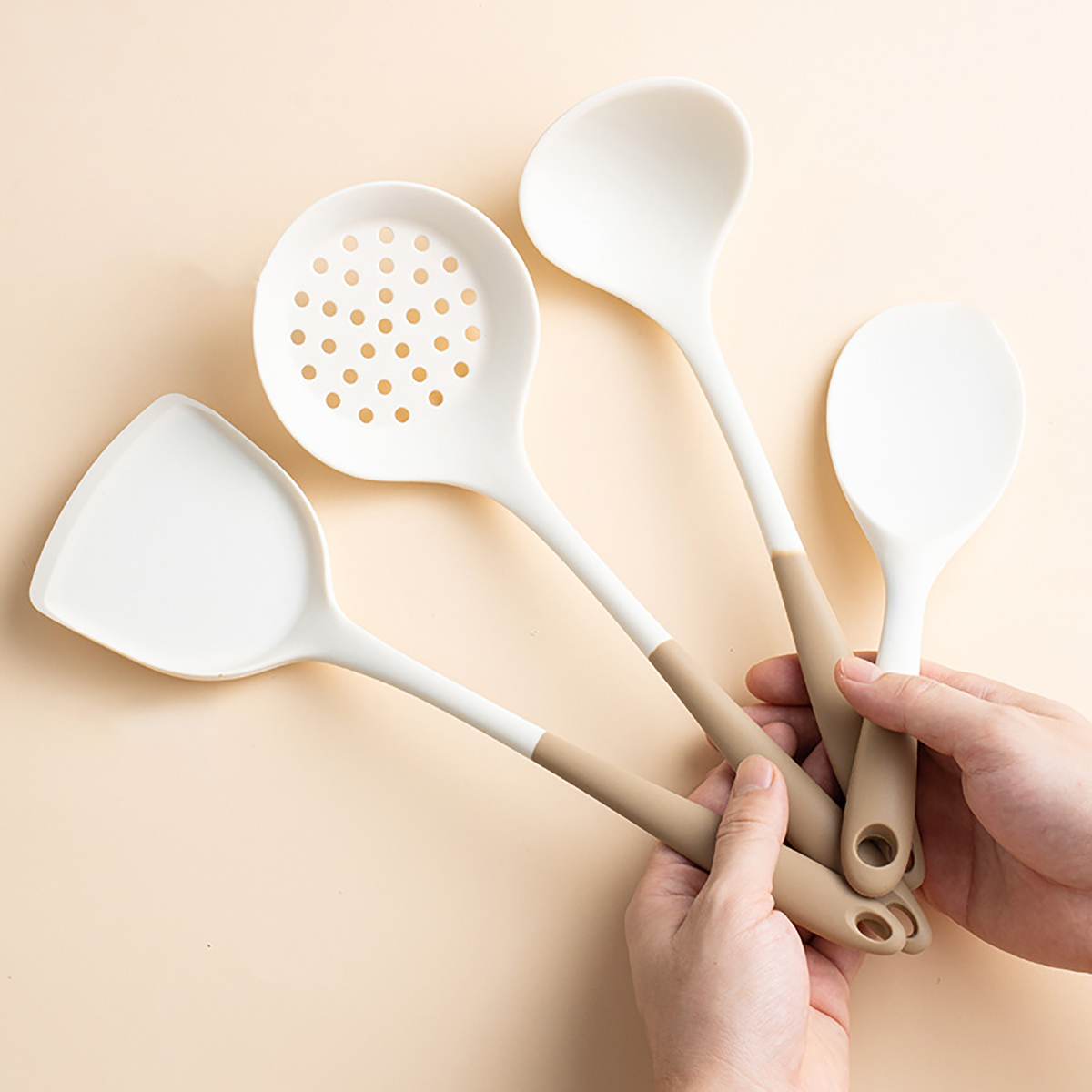 4 Stuks Siliconen Keukengerei  - Home Cooking Cookbook recensie en prijs