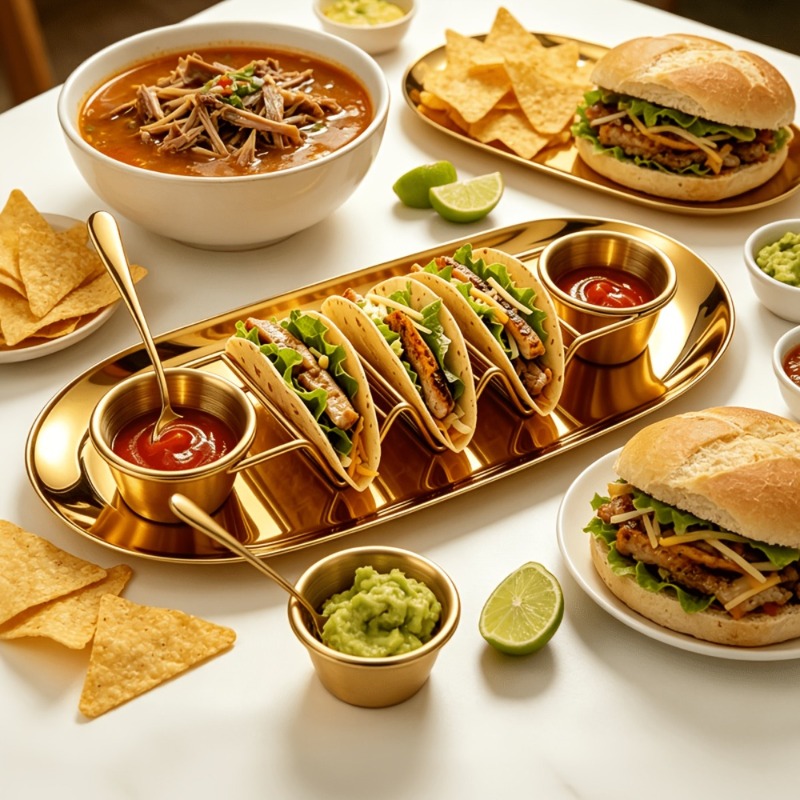 1 set taco-servies, inclusief  - Home Cooking Recipes recensie en prijs