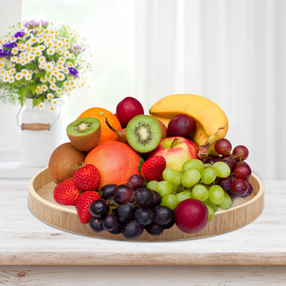 Houten Dienblad Thee Bord Frui - Home Cooking Recipes recensie en prijs